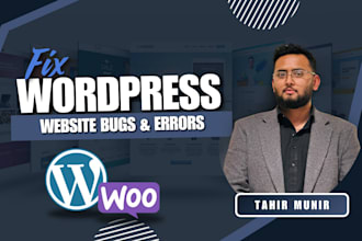 fix wordpress issues, fix wordpress error, wordpress bug fix