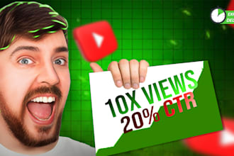 design professional thumbnails and designs that boost
