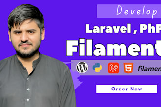 be your laravel, filamentphp and a php developer