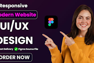 design mobile app UI UX and website UI UX design  in figma