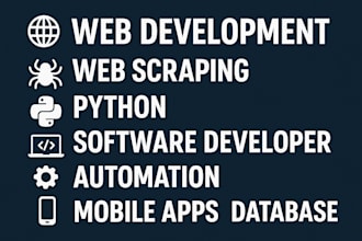 script java, python bots, c, sql database, and coding project