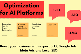 do GEO, llmo, ai SEO and generative engine google optimization