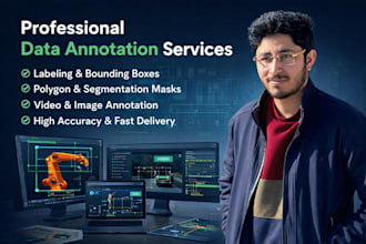 do image annotation, bounding box, segmentation, data labeling for ai