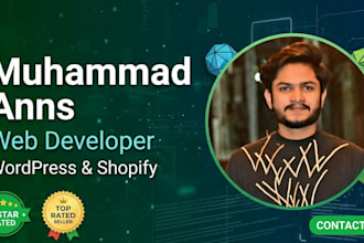do shopify customization, fixing issues, design pages, custom code