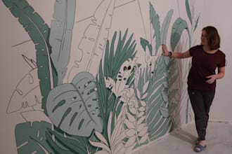 create unique wall paintings and murals for ypur space