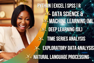 do data science and machine learning projects with python, excel, spss, r