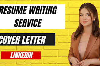 do professional resume writing services, cover letter and linkedin