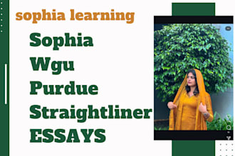do your aleks,sophia and writing tasks with perfection