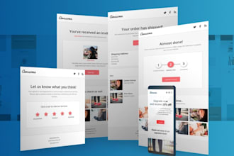 design an outstanding email template today