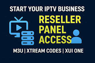 offer reseller subscription, m3u playlist xtream code xui one