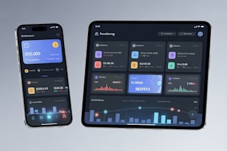 develop fintech app, payment app, finance app, investment app, crypto wallet app