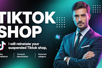 setup tiktok shop and will get your deactivated tiktok account back