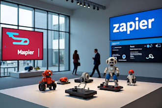 aid setup or fix zapier zap integration automation, made com