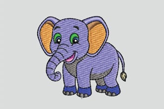 create professional embroidery design for machine embroidery