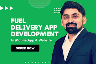 ready to launch logistics and fuel delivery app with real time tracking