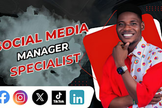be your social media manager and content creator