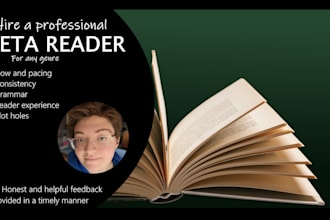 beta read your novel