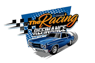 design professional racing refinance logo