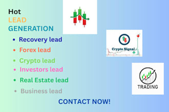 forex lead, crypto lead, binanace coinbase lead