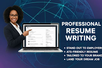 write a professional and ats friendly resume and CV