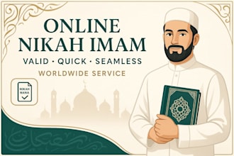 be online nikah imam for seamless, quick, and valid nikah