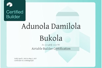 setup airtable database, airtable crm, airtable automation as an airtable expert