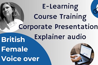 record your e learning, training or corporate script