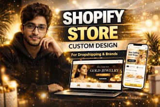 design shopify store, custom shopify website, shopify expert