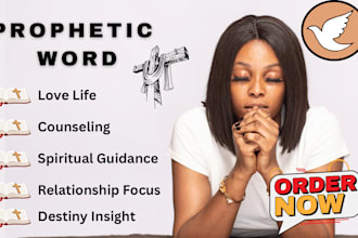 give you an accurate revelational prophetic word within 4 hours over love life