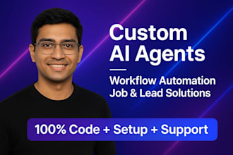 create a custom ai agent to stream line your work flow