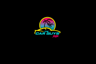 design looking car dealership miami re brand logo