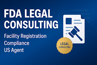 provide fda legal consulting, regulatory compliance,