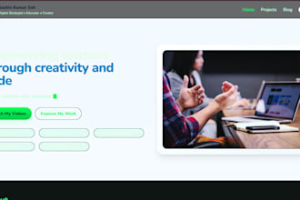 create a responsive website
