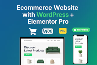 build an ecommerce website with wordpress and elementor