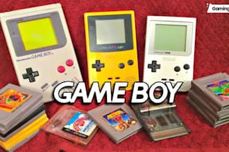 create action shooting game, action video game for your game boy