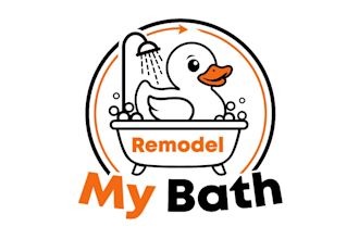 design unique bath tab logo for your company