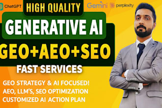 rank your website on ai engines with GEO, aeo ,generative engine optimization