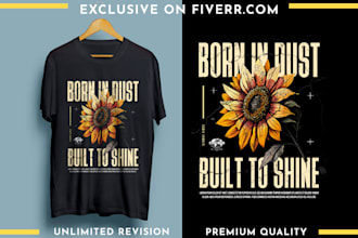 create custom graphic streetwear t shirt and minimalist t shirt design