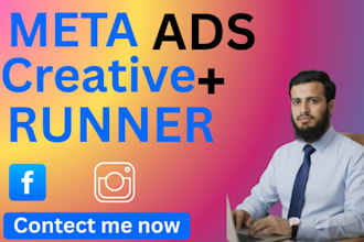 be your meta ads runner and provide facebook ads setup with meta ads setup