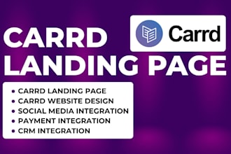 carrd landing page redesign carrd website design carrd website carrd co payhip