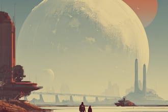 sci fi illustration and sci fi art