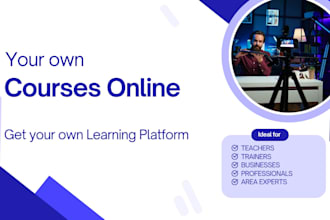 build a courses platform with strapi