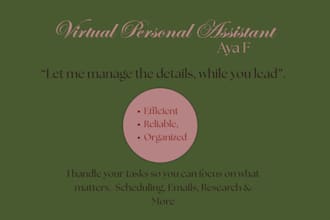 be your trilingual virtual personal assistant