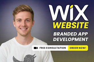 convert wix site to wix branded app for android or ios