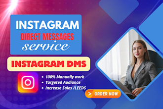 send instagram direct message to your targeted people