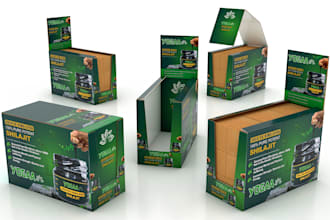 design custom product display box for retail and store