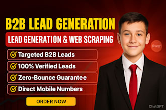 do bulk data scraping, data entry, data mining lead generation asap