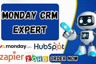 setup customize and automate your monday CRM workflows monday setup integration