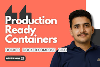 setup docker and docker compose