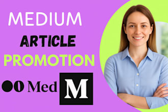 do fast organic medium article promotion